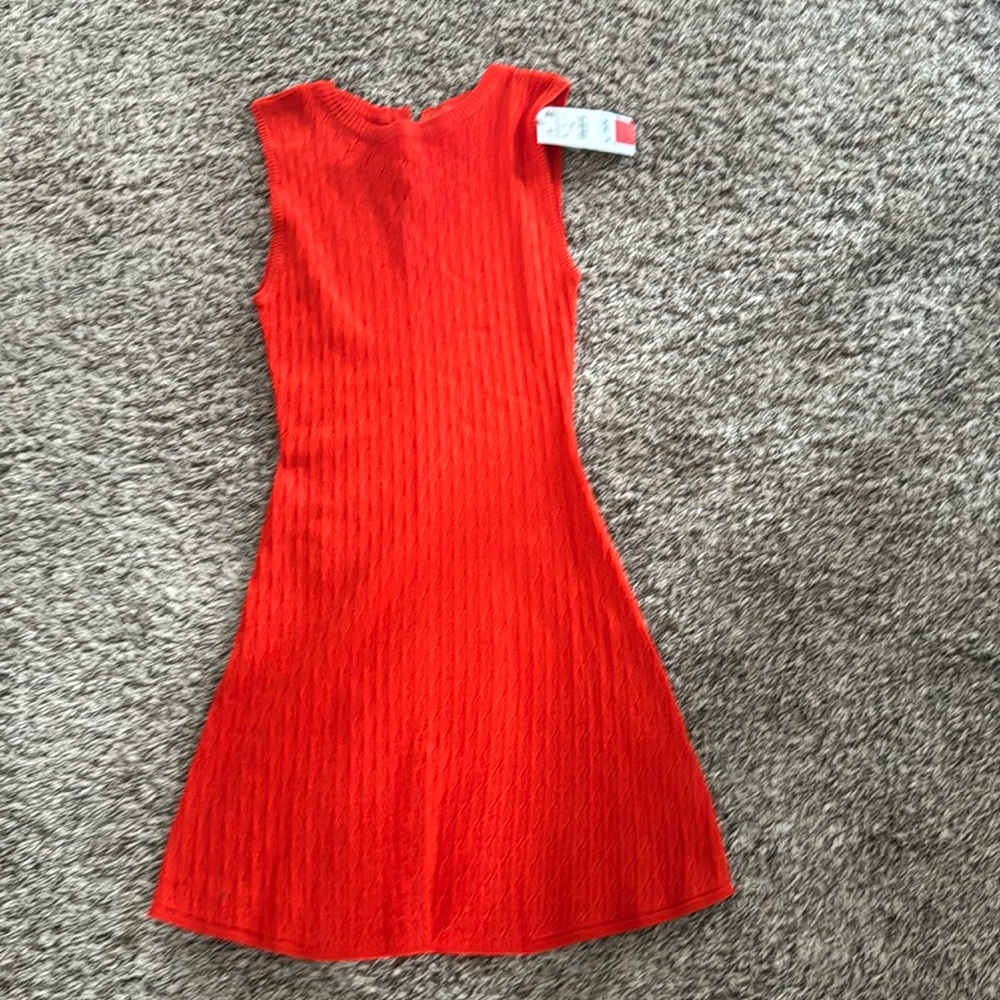 Brand new summer orange dress
